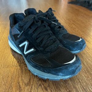 Black and Gray Athletic Sneakers